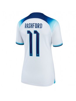 England Marcus Rashford #11 Heimtrikot für Frauen WM 2022 Kurzarm